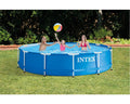 INTEX Metal Frame Schwimmbecken mit Filterpumpe
