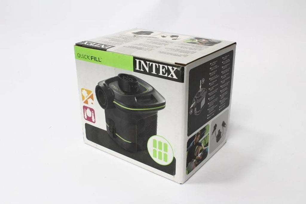 INTEX Tragbare Elektrische Luftpumpe Quick-Fill | 220–240V & 12V
