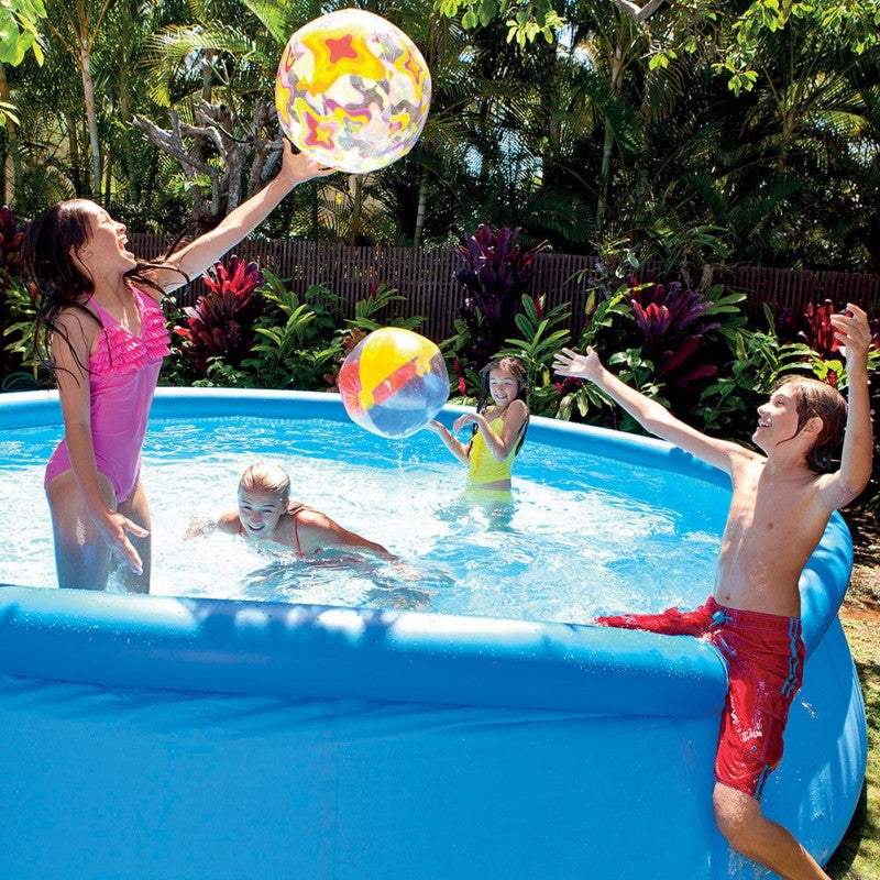 INTEX Easy Set Schwimmbecken mit Kartuschenfilterpumpe | 220-240V