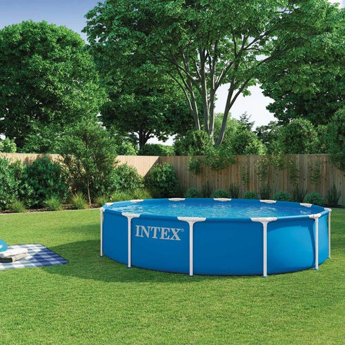 INTEX Metal Frame Aufstellpool 366 x 76 cm